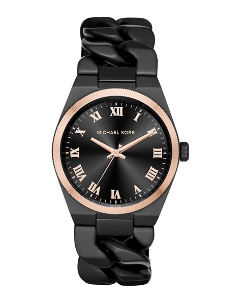 michael kors mens chain|Michael Kors chain link watch.